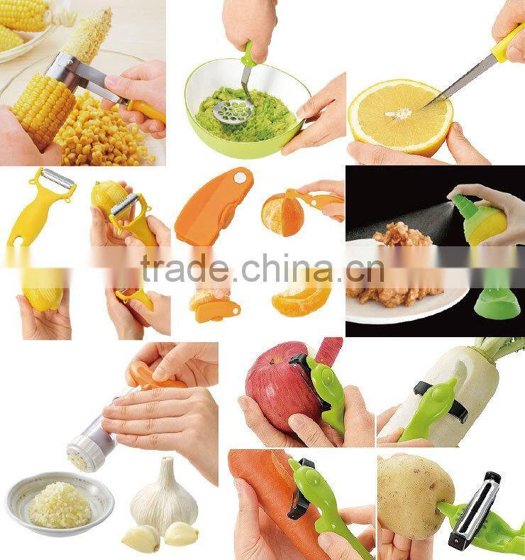 Easy to use functional apple peeler corer slicer from Japanese supplier