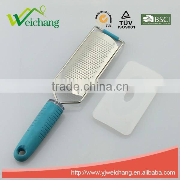 WCEG11 New design grater manual grater ETCHING GRATER vegetable kitchen graters with TPR handle