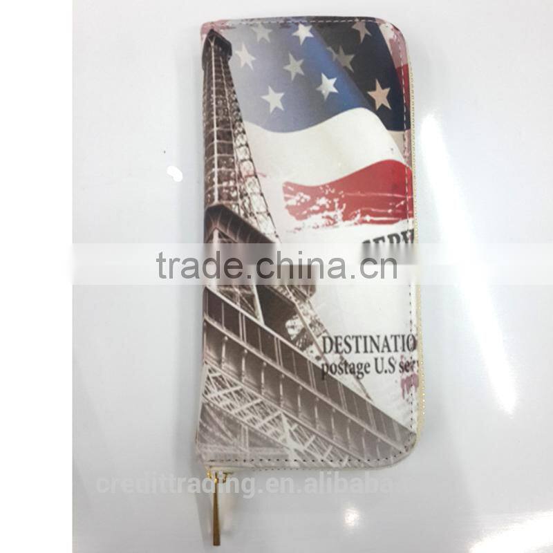 M word printing women wallet