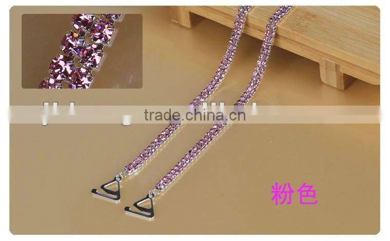 fashion rhinestone bra straps