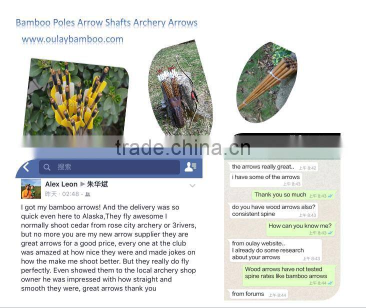 Handmade Bamboo Arrow Quivers For Archery Hunters
