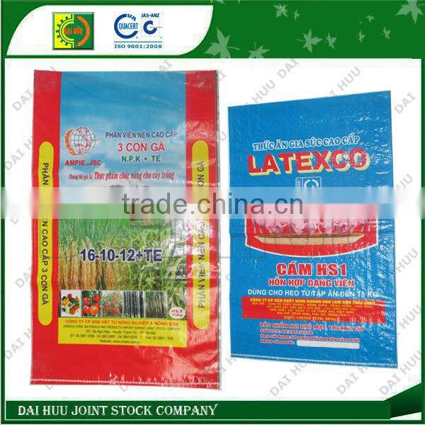 25 kg for Fertilizer Lamination BOPP woven bag