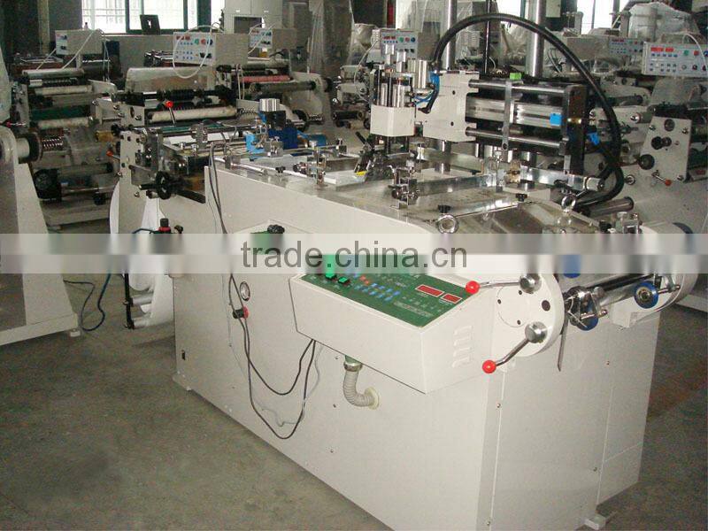 WQ 320 self-adhesive label screen printing press