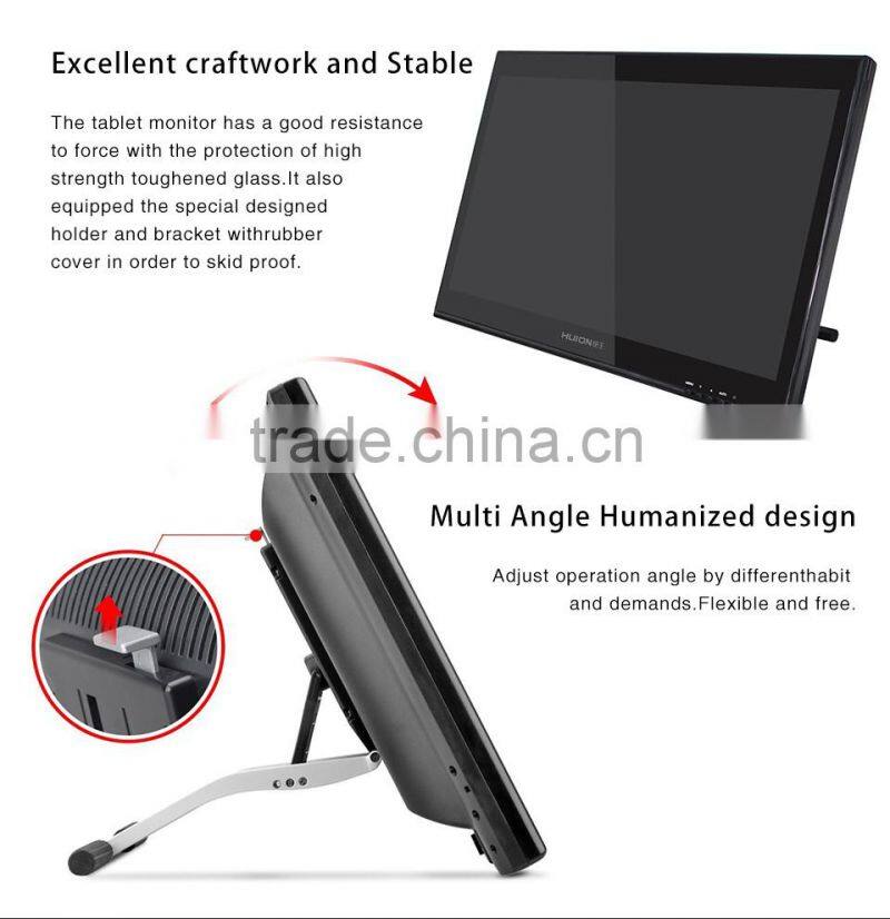 Huion GT-190 pen display graphic drawing tablet monitor