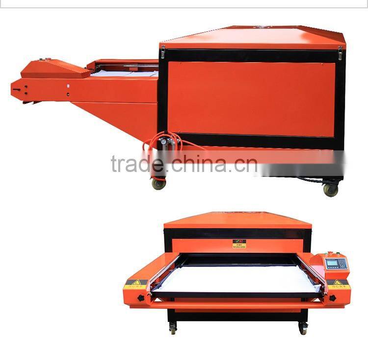Popular large format sublimation heat press transfer printing machine 100*120cm 110*160cm