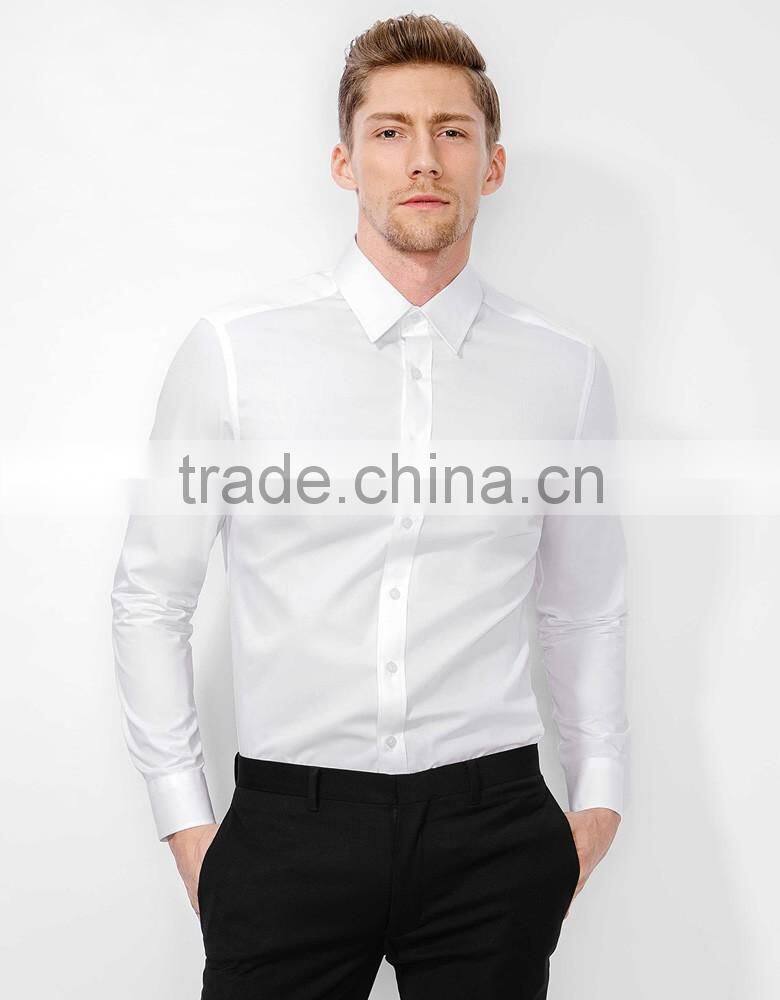 100% cotton blank dress shirts long sleeve office shirts custom dress shirts for men
