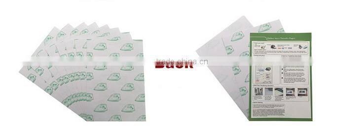 high quality t shirt A4 no cut heat transfer paper wholesale
