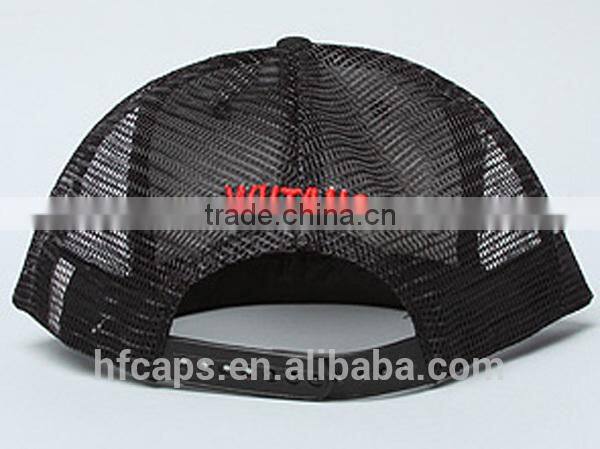 Custom Embroidery Logo 5 Panel With Rope Most Fashion Mesh Cap