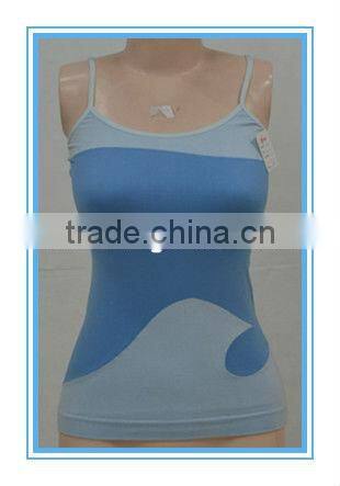 fashionable ladies' singlet with pattern