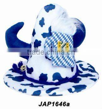 Europe football championship horn with football hat