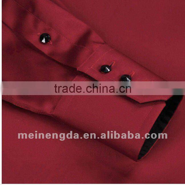 big cuff ,collar dress shirt for men