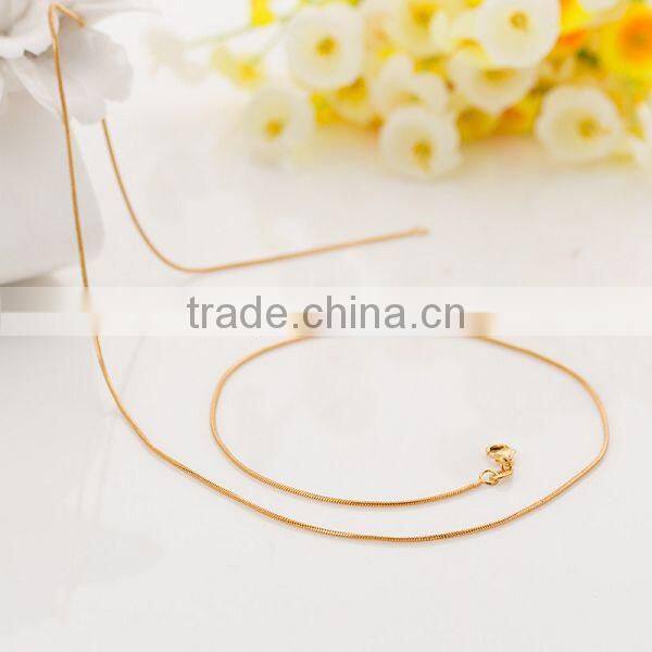 Beautiful cheap fashion silver link chain necklace