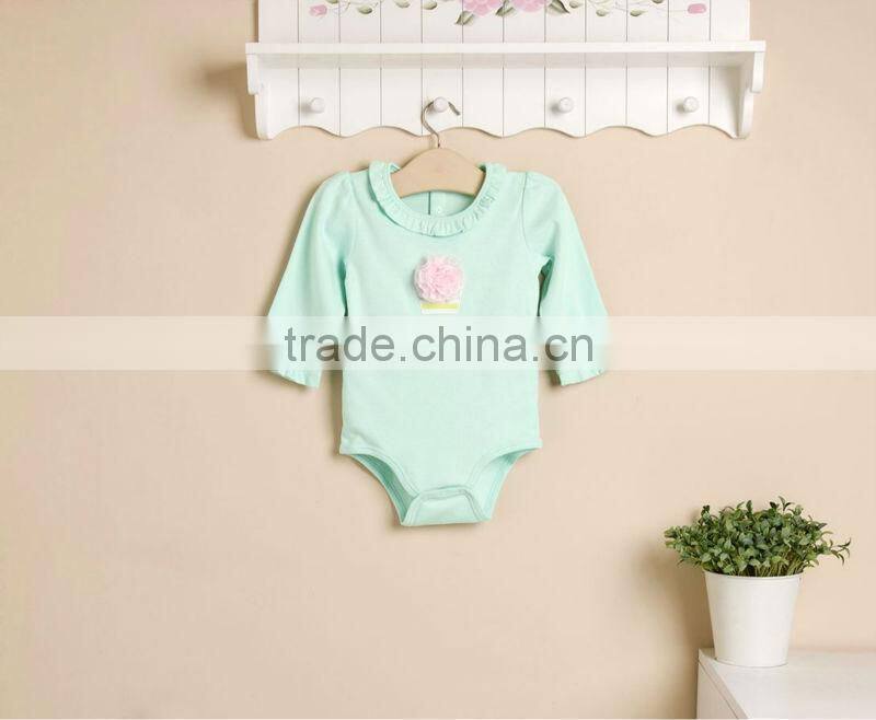 mom and bab 2013 Autumn baby clothing 100% cotton girl bodysuit