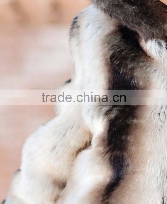 Kids Wear 2014 Coat Jackets For Children Clothing Factory Children's Chinchilla Faux Fur Hooded Parka