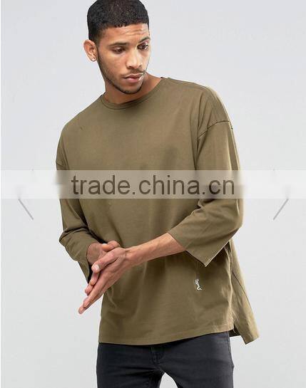 2016 fashion men tee t shirt men embroidery technique custom t-shirt