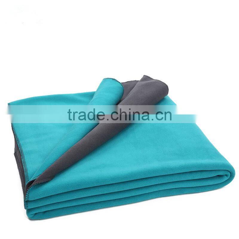 Double Layer Combined Polar Fleece Sofa /Camp / Travel Blanket