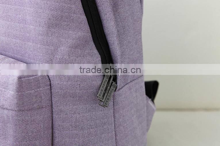 2015 fashion Canvas bag, Backpack shoulder bag, Travel bag, Couple bag, Computer bag