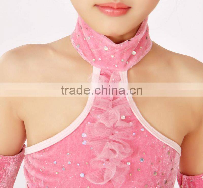 Fashion irregular design-2015newest top grade ballroom latin dance dress,bellydance costumeslatin costumes for women