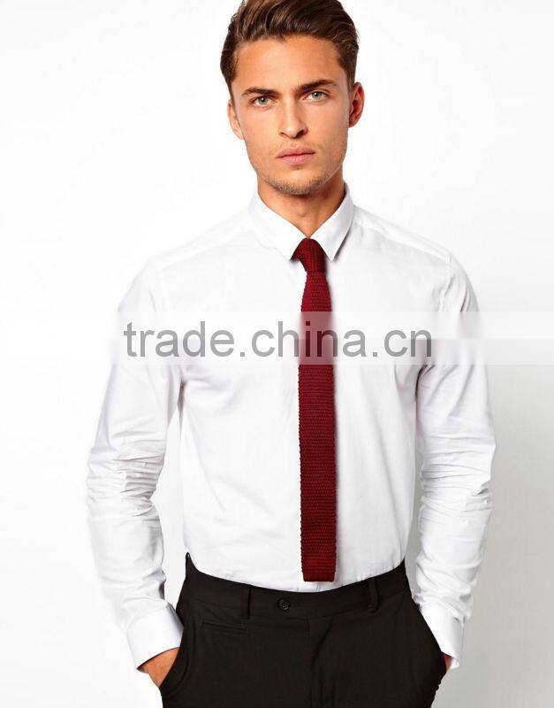 squared ends knitted tie