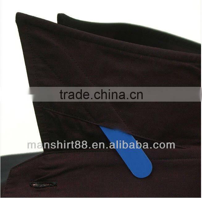 2017 Deep color dress/ tuxedo shirt