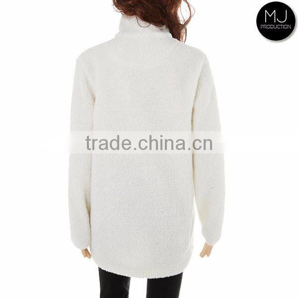 Flash sale without patch sherpa fleece pullover