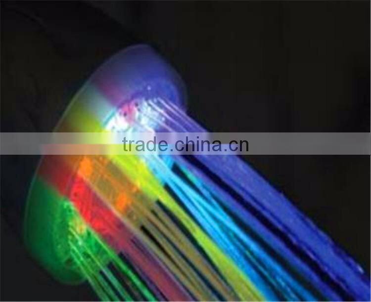 AS SEEN ON TV led rainbow shower head with 7 vibrant colors