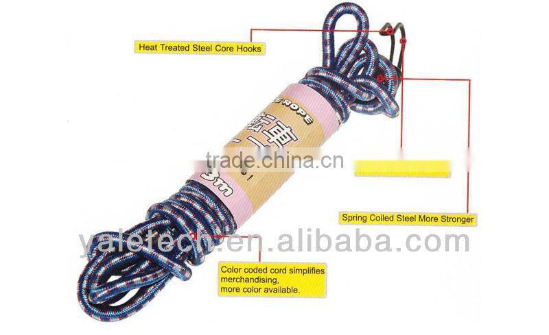 high strength elastic bungee cord for bicycle, exported to JAPAN LS-94