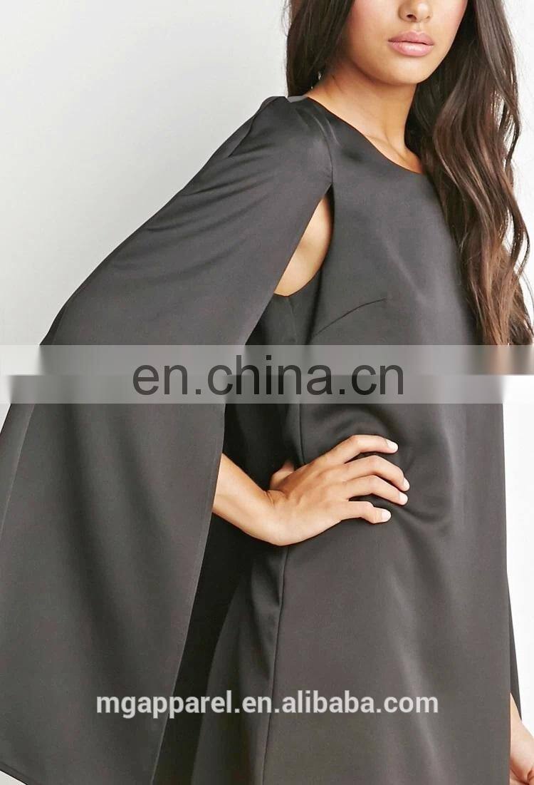 ladies smart casual dress layered back sexy sheath mini dress with a layered keyhole back