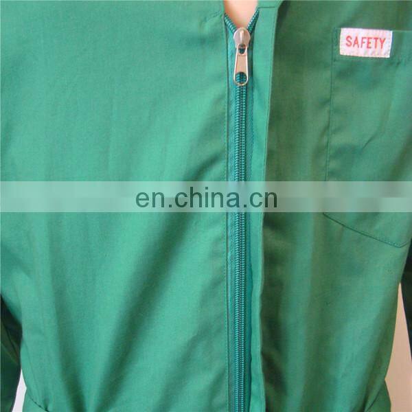 OEM working wear cotton coverall with elastic waistband