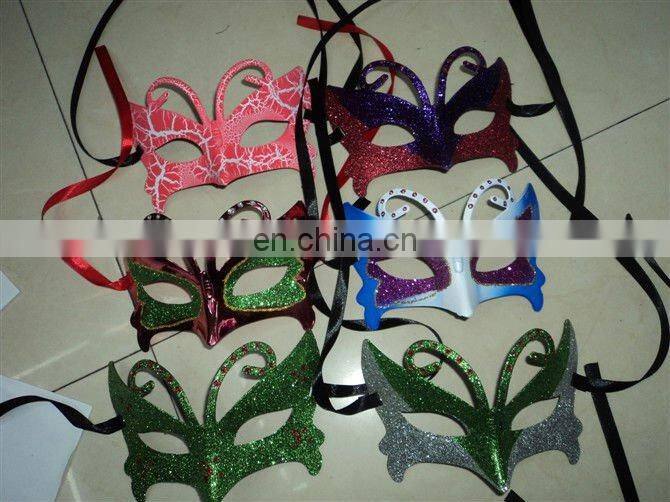 party carnival masquerade feather eye mask MPM-057