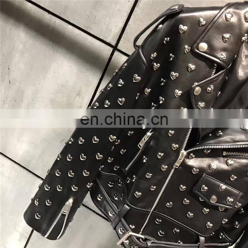 2017 Real Leather Jackets Wholesale Women Fashion Sheepskin Jackets for Ladies