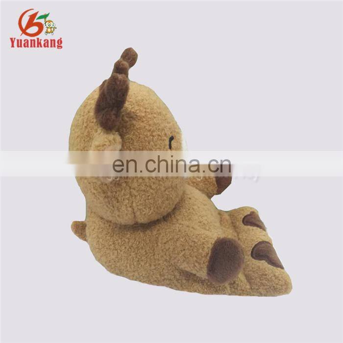 Christmas Promotional Gift Decorative Stuffed Animal Cell Phone Holder Funny Plush Reindeer Phone Holder