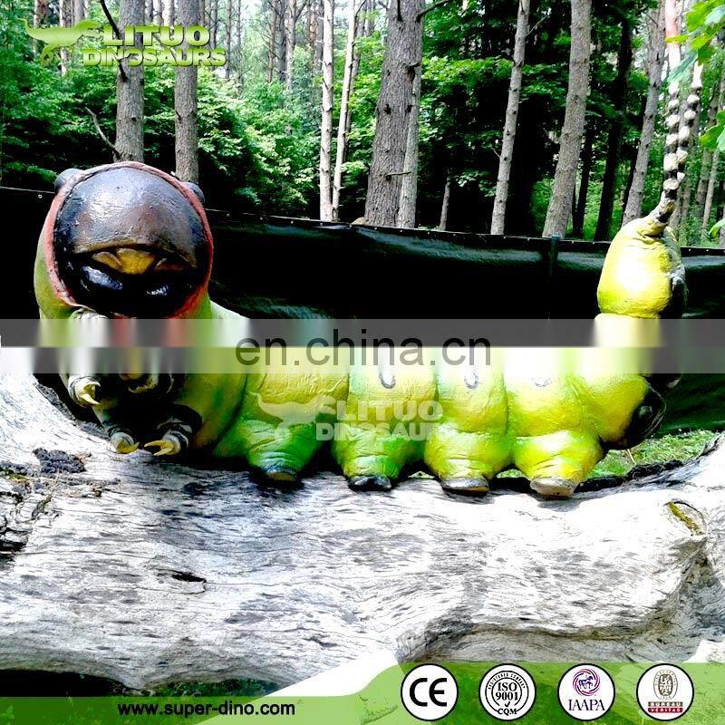 Amusement Park Model Colorful Big Size Simulation Insects