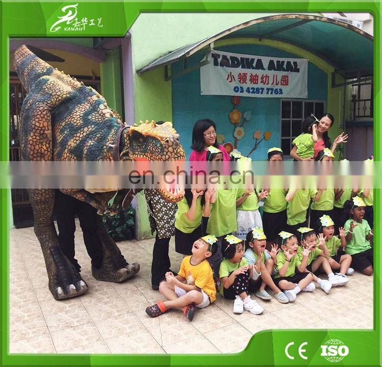 KAWAH Amusement Park Realistic Dinosaur Costume,Ride Dinosaur,Dinosaur Riding Costume