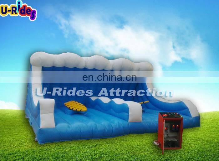 New Cheap Price Inflatable Power Sport Toys Electirc Double Surfboard Simulator For Kids