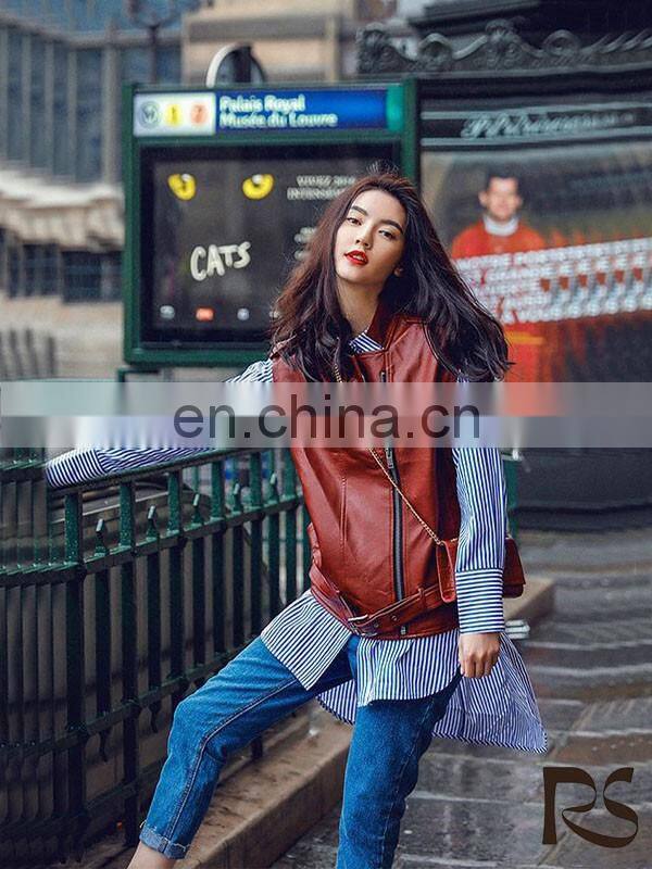 Leather Motorcycle Vest