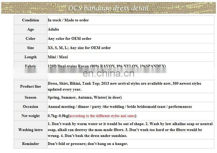 2014 Elegant new custom lace short long party dress