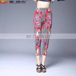 China Manufacturer Supplier Lady Maxi Pants Wholesale Harem Pants With Good Service
