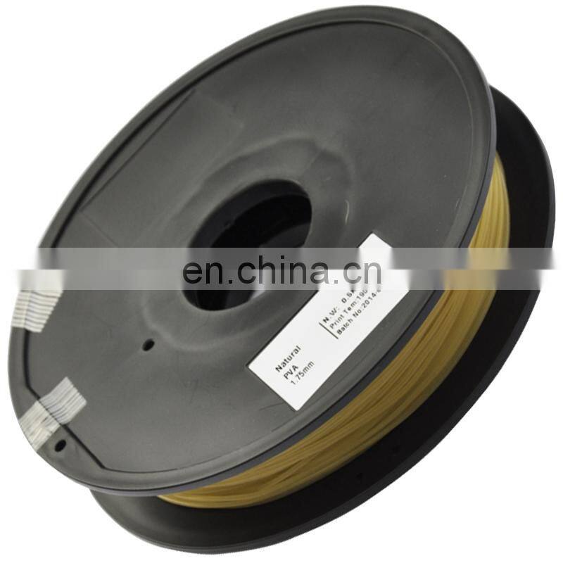 Good quality and price PVA Filament 1.75 3 mm 0.5kg for 3D Printer