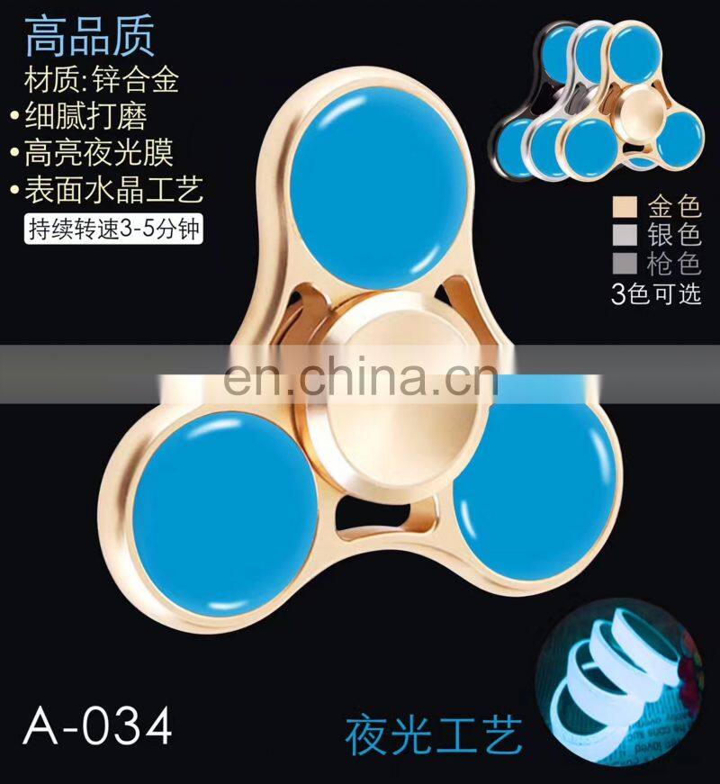 hand spinner stress reducer relieves ADHD fidget spinner