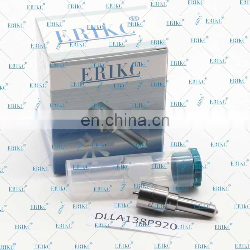 ERIKC DLLA138P920 common rail injector nozzle DLLA 138 P 920 fuel spray nozzle for 095000-6140 614007L0127