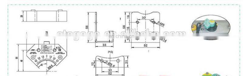 ALS-200D-P4 Magnetic proximity switch