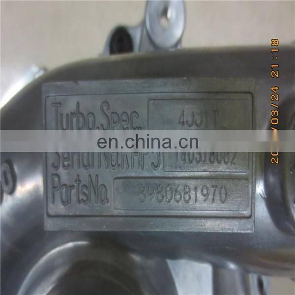 Y-N-MAR 4JJ1T 4TNV94 8981851951 8980681970 Turbocharger