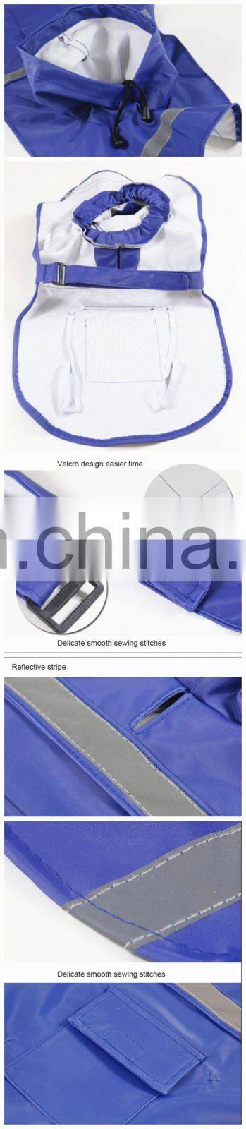 Top Quality Pet Dog Adjustable Pet Waterproof Raincoat