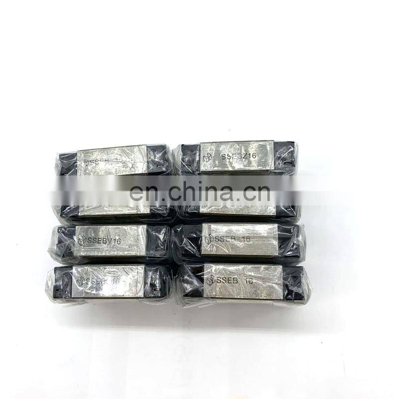 MISUMI Preload and Lubrication SSEB series Linear Bearing stainless SSEBZ16 SSEBV16 SSEB16 Miniature Slide Guides