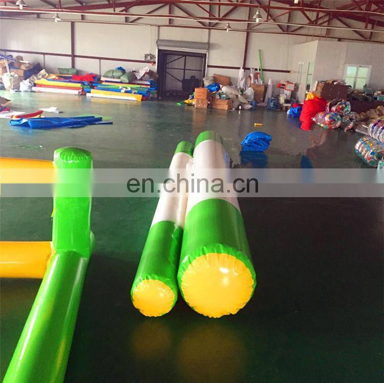 Outdoor Interactive Inflatable Team Building Games Obstacle Course Wipeout Equipment Team Sports Games Set For Kids Adult