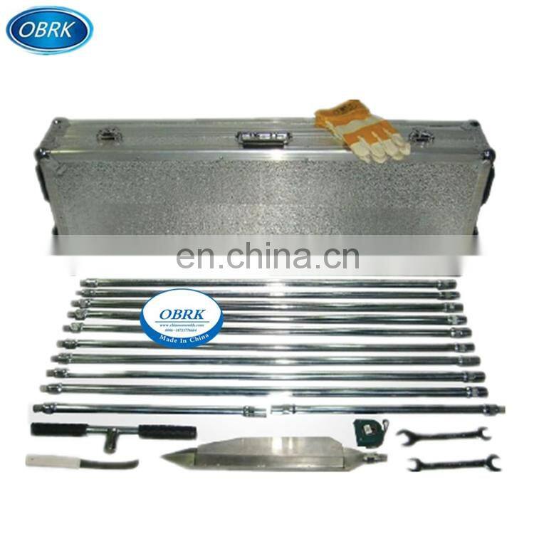 Peat Auger Set Handle Peat Sampler Peat Auger Set Silt sampler