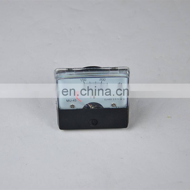 Moving coil voltmeter Electricity Meter Digital Panel single phase DC Voltmeter 0-450V