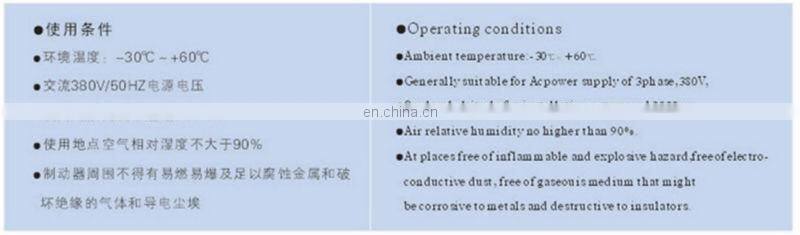 DCPZ12.7 -250 series electromagnetic brake disc series