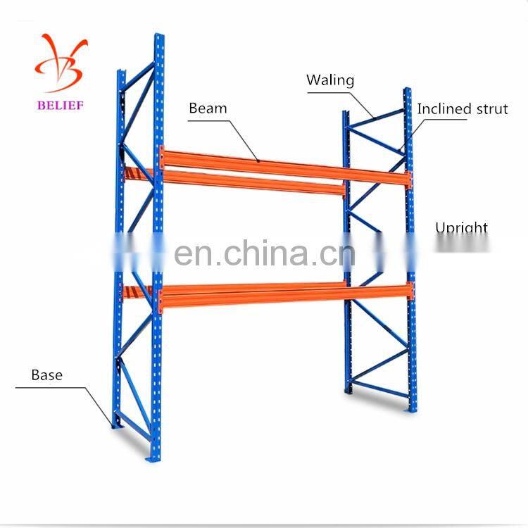 Adjustable Industrial Warehouse Storage Steel Rack Shelves